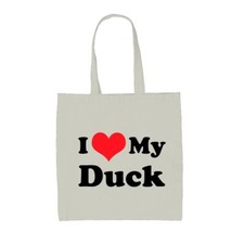 Love duck canvas - love,
