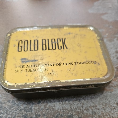 Gold block pipe - gold,