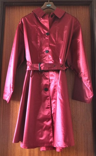 Rubber mackintosh - rubber,