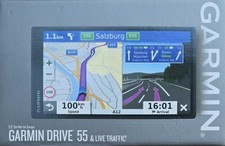 Garmin Drive 55 EU MT-S Traffic Jam Warning Hazard Warnings Speed Limit LCD 5.5" ORIGINAL BOX