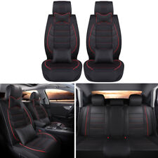 Full Set Car Seat Covers Deluxe Protector Pu Leather For Audi A1 A3 S3 A4 A6 8V