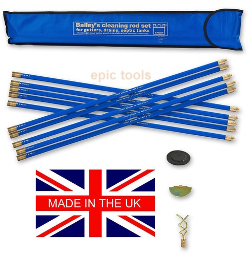 Bailey brass drain rods - bailey, 10