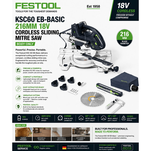Festool ksc60 18v - festool, saw
