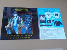 Marillion - Clutching At Straws 1987/8 UK Tour Programme + Merchandise Flyer