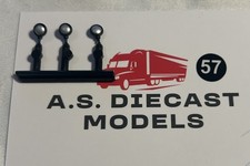 Corgi Modern Truck Heavy Haulage Black Spotlights X3 1/50