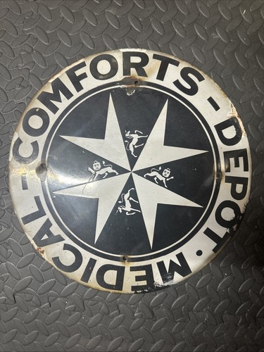 Original enamel sign st - original, sign.