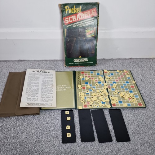 Vintage magnetic pocket travel - pocket,