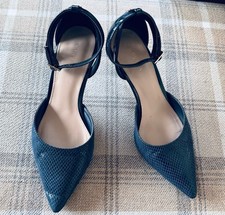 Kurt Geiger Navy Court Shoes