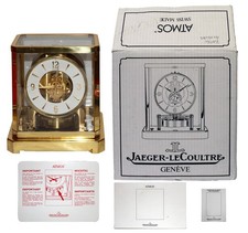 Nice, Complete, Boxed & Working 1960s Jaeger LeCoultre Atmos Caliber 528-6