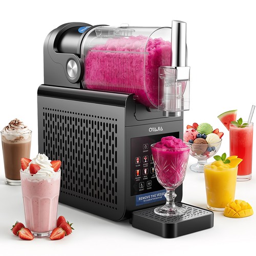 Frozen slushie machine - frozen,