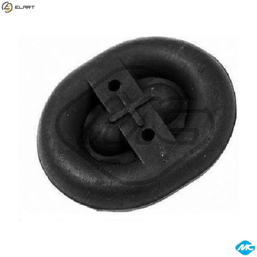 Rubber buffer muffler - rubber, 00497