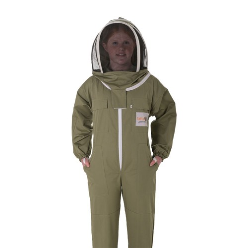 Kids beekeeping suit - kids, olive