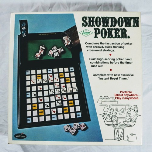 Vintage game showdown poker - vintage,