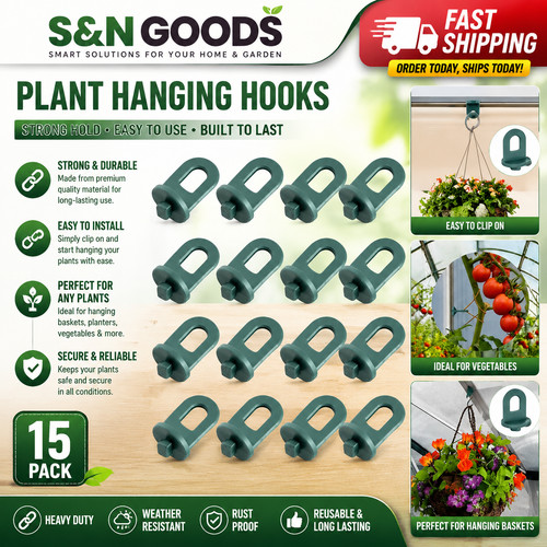 50x plastic greenhouse hanging - 50x,
