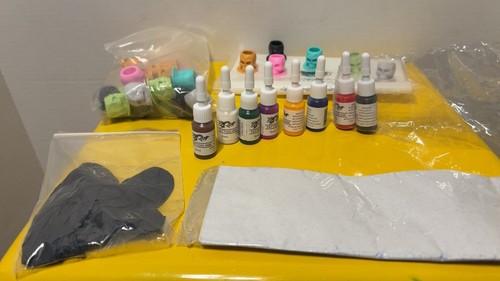 Tattoo ink colorful - colorful, pigment