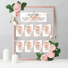 Personalised Wedding Table