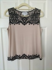 Joseph Ribkoff beige and black