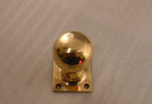 Door handle knob bronze round - handle,
