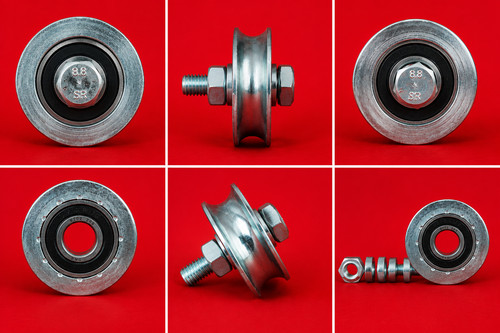 50mm steel groove - u, slide