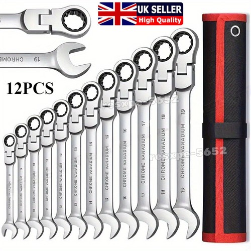 Ratchet spanners 12pc - spanners,