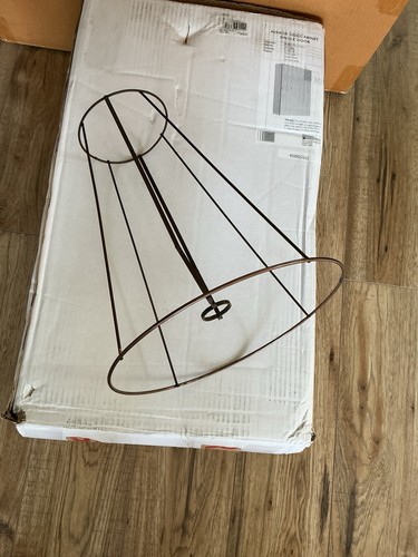 Vintage lampshade frame - lampshade,
