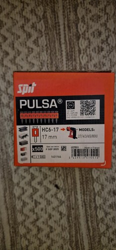 Spit hc6 pulsa nails 17mm - spit,