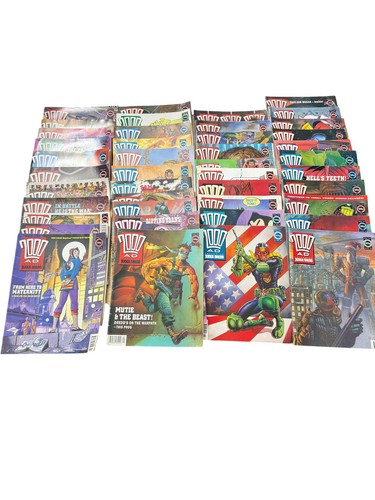 2000ad 1991 comic bundle 43 - 1991,