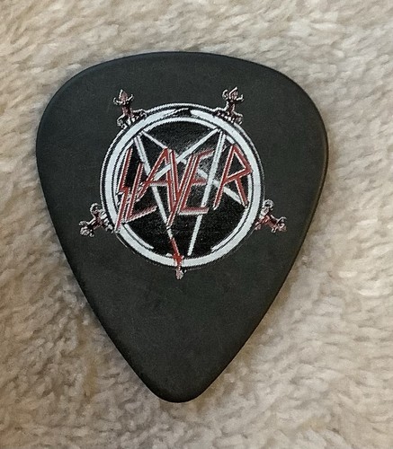 Slayer guitar pick - slayer, dc