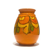 Poole Pottery Orange Delphis