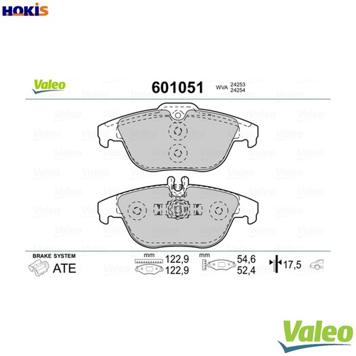 Brake pad set disc - brake,