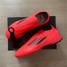 adidas F50 PRO Laceless TF Mens Turf Soccer Shoes Turbo ✅Multiple Size ✅Expedite