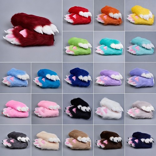 Pawfursuit colorful cat plush - colorful,
