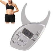 LCD Fat Caliper Digital Body Skin Fat Caliper High Accuracy Crease Thickness BST