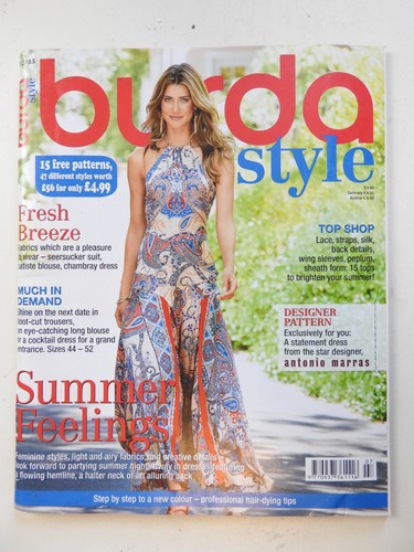Burda style magazine - magazine, 2015