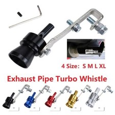 S M L XL Car Motorcycle Exhaust Pipe Turbo Sound Whistle Simulator 1PC Parts