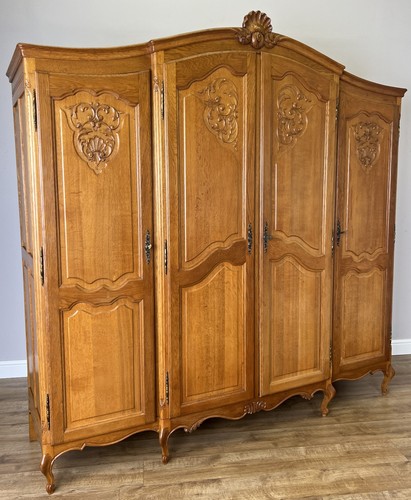 Wardrobe vintage french louis - wardrobe,