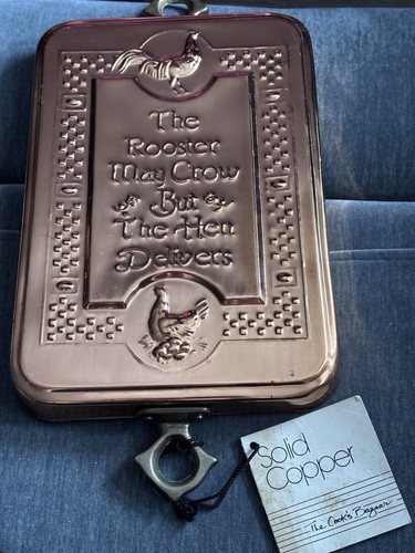 Vintage embossed copper - vintage,