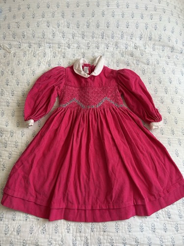 Vintage girls pink corduroy - girls,