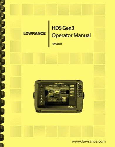 Lowrance hds 7 gen3 - 9,