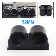52mm/2" Universal Black 2 Hole Dash Gauge Meter Pod Car Auto Mount Holder