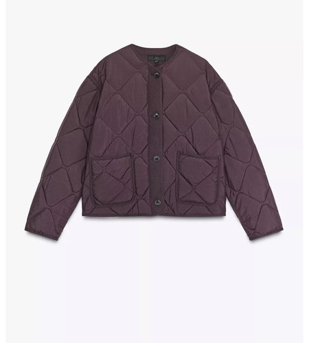 Zara quilted jacket - , patch