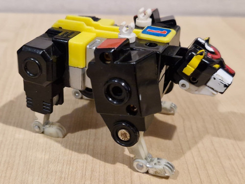 Voltron figure battling black - battling,