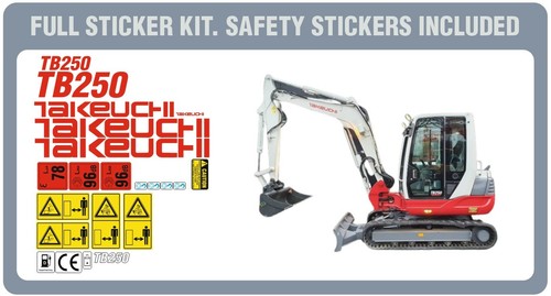 Takeuchi tb250 mini digger - mini,