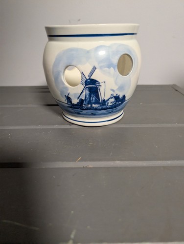 Vintage delft blue white - delft,