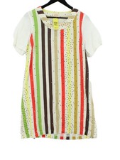 Avoca A-Line Midi Dress UK10 in Multi