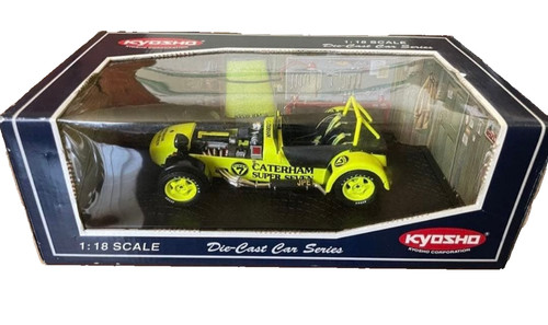 Kyosho caterham super - 1/18,