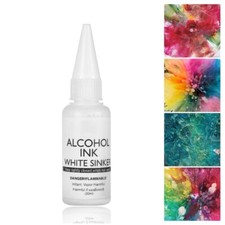 Ink Set Alcohol-Based Ink for Epoxy Resin Painting White Color Inks Set