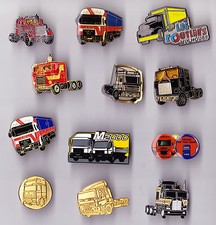 TRUCK LORRY pin badges DAF MAN