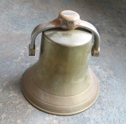 Vintage antique brass bell - vintage,