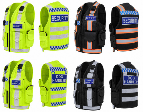 Hiviz security vest dog - hiviz,